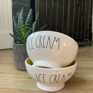 Rae Dunn Ice Cream Bowls